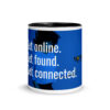 Spread Digital Mug with Color Inside | Blue