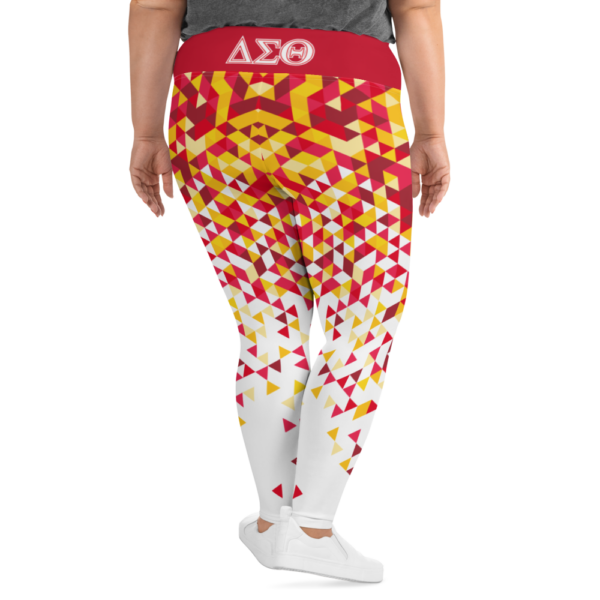 DST White Plus Size Leggings - Image 3