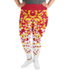 DST White Plus Size Leggings