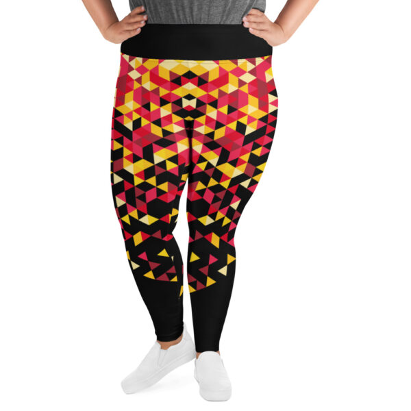 DST Black Plus Size Leggings - Image 2