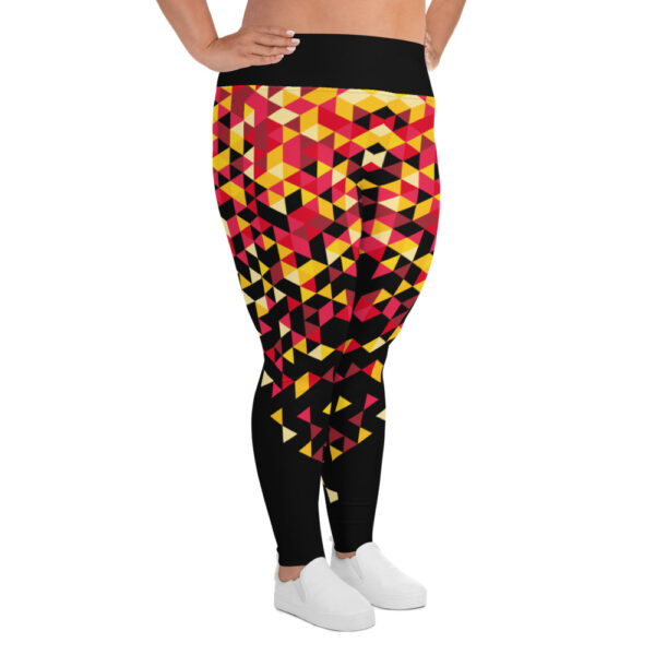 DST Black Plus Size Leggings - Image 5