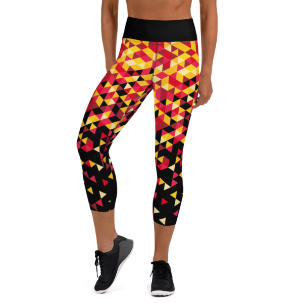 DST Black Yoga Capri Leggings